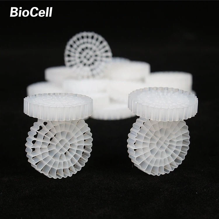 MBBR biofiltermedia i plast för vattenbehandling